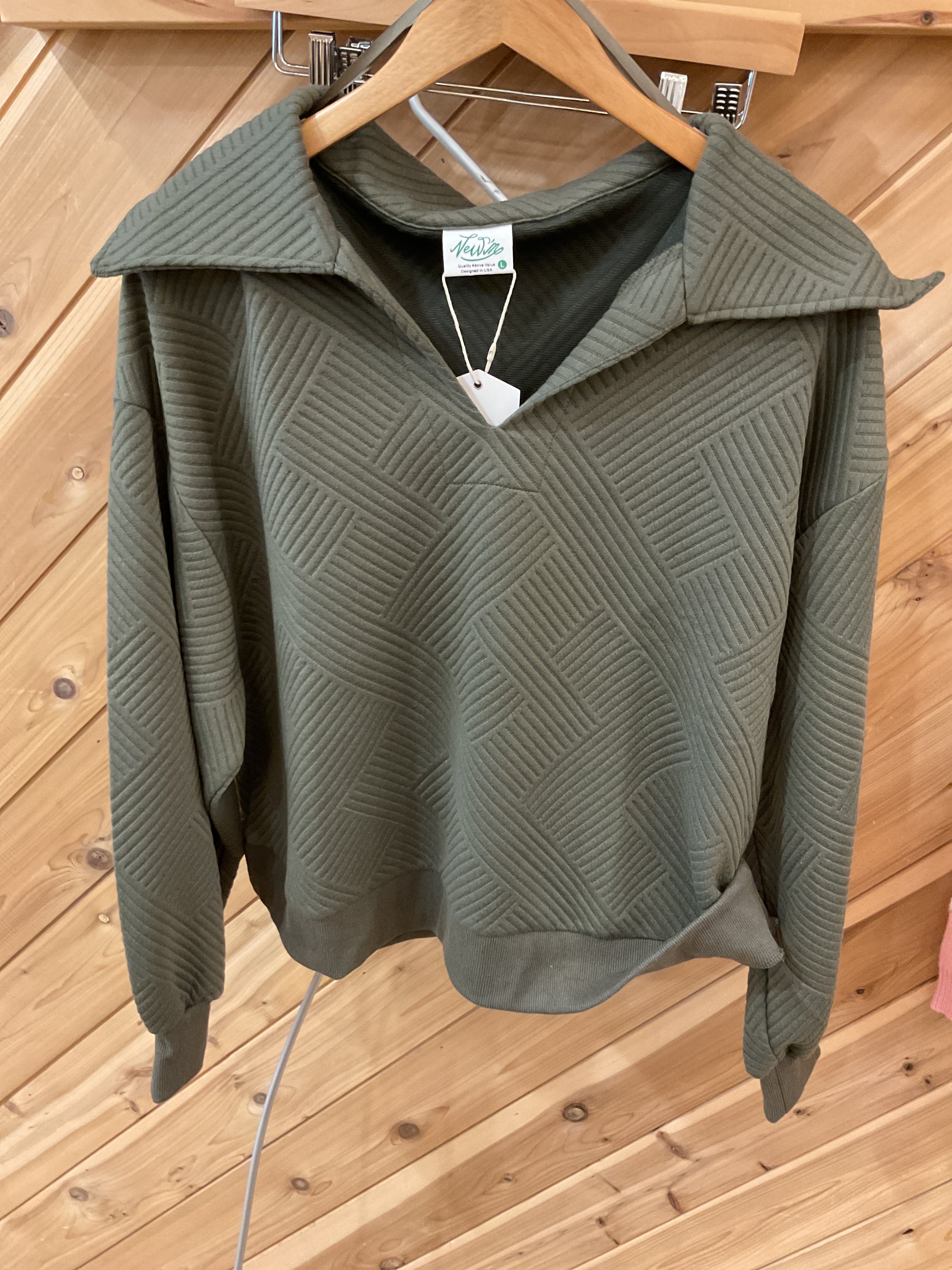 Sadie Olive Pullover