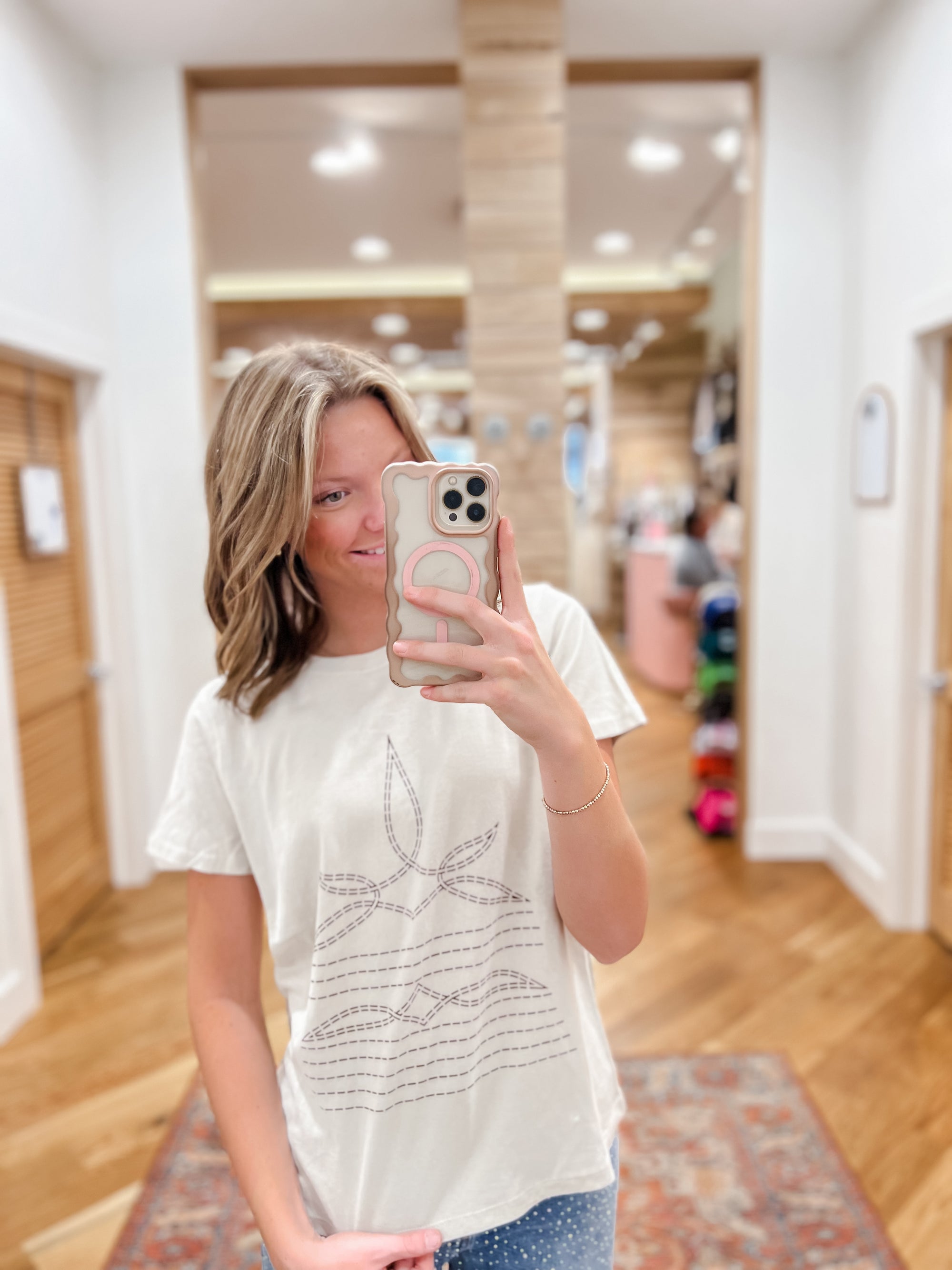 Boot Stitch Babe Graphic Tee