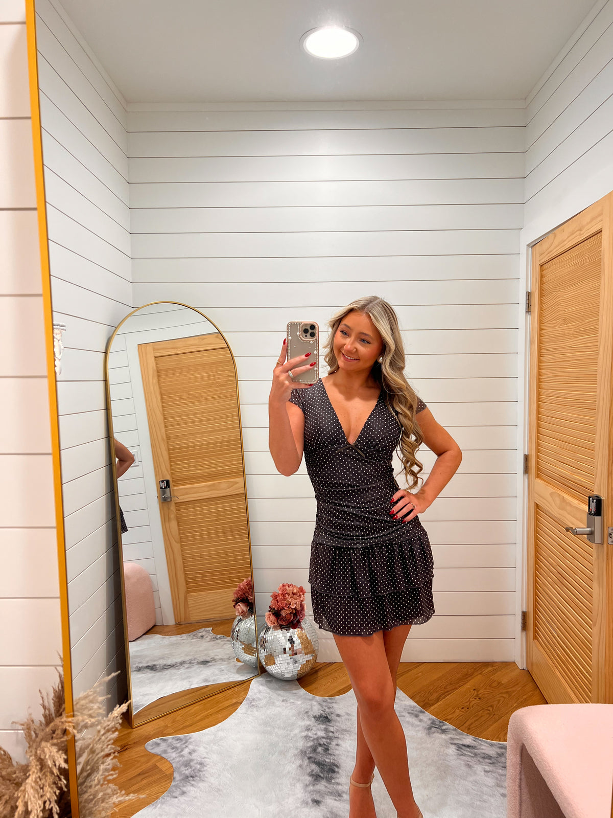 Sweet on You Polka Dot Mini Dress