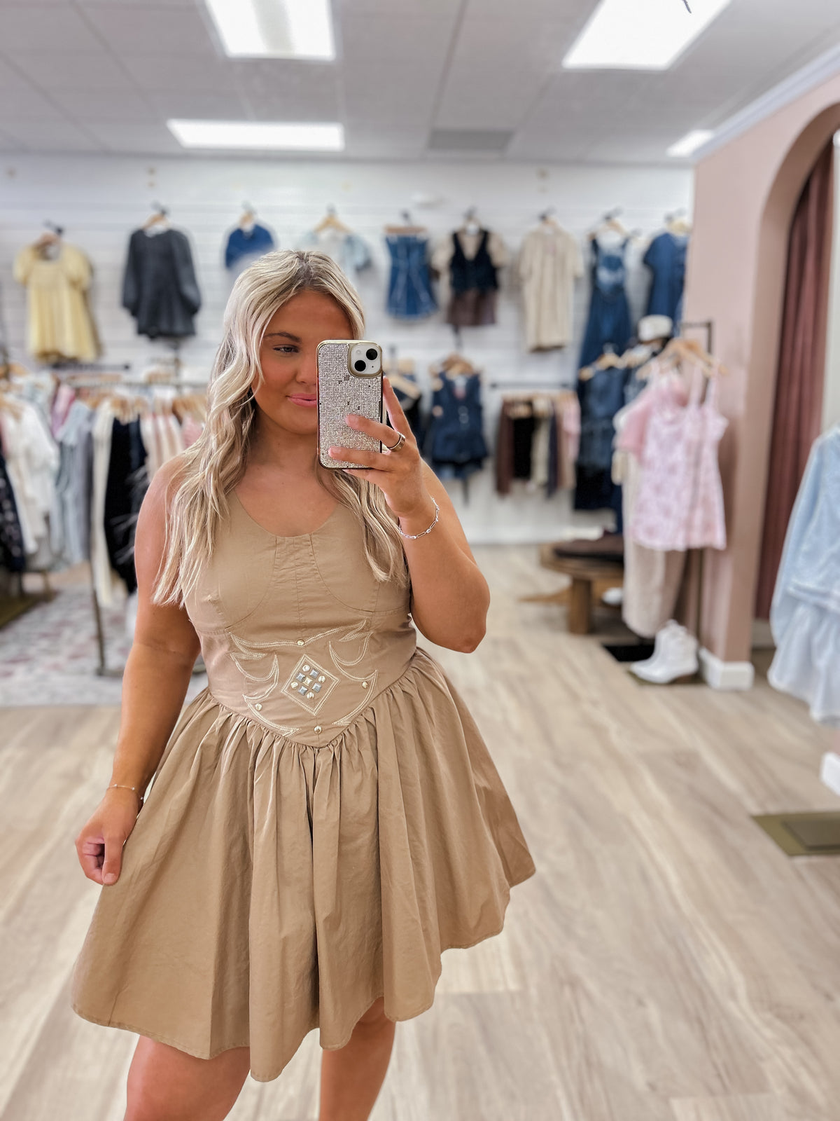 The Sand Midnight Heirloom Dress