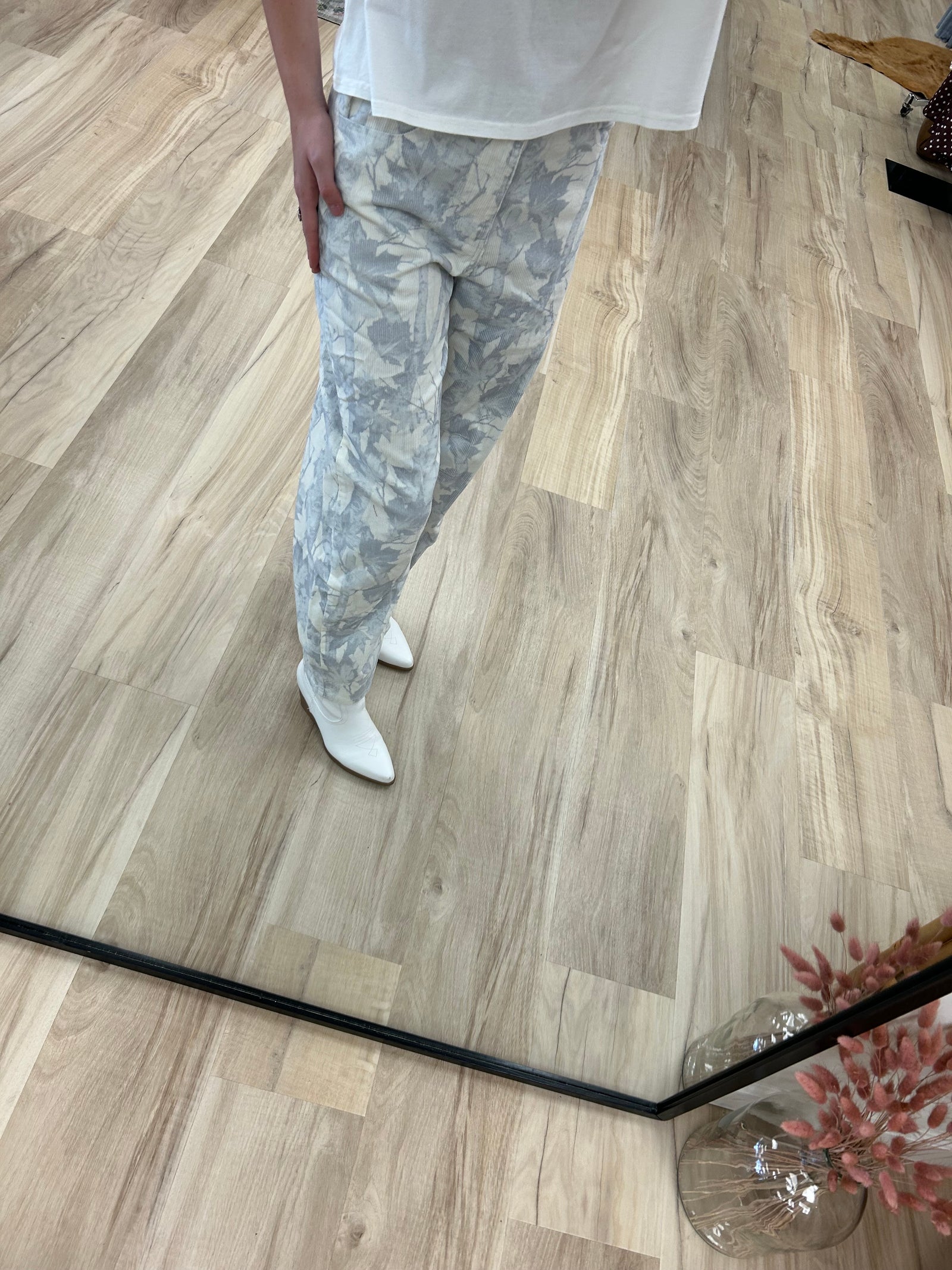 Midnight Camo Barrel Pants