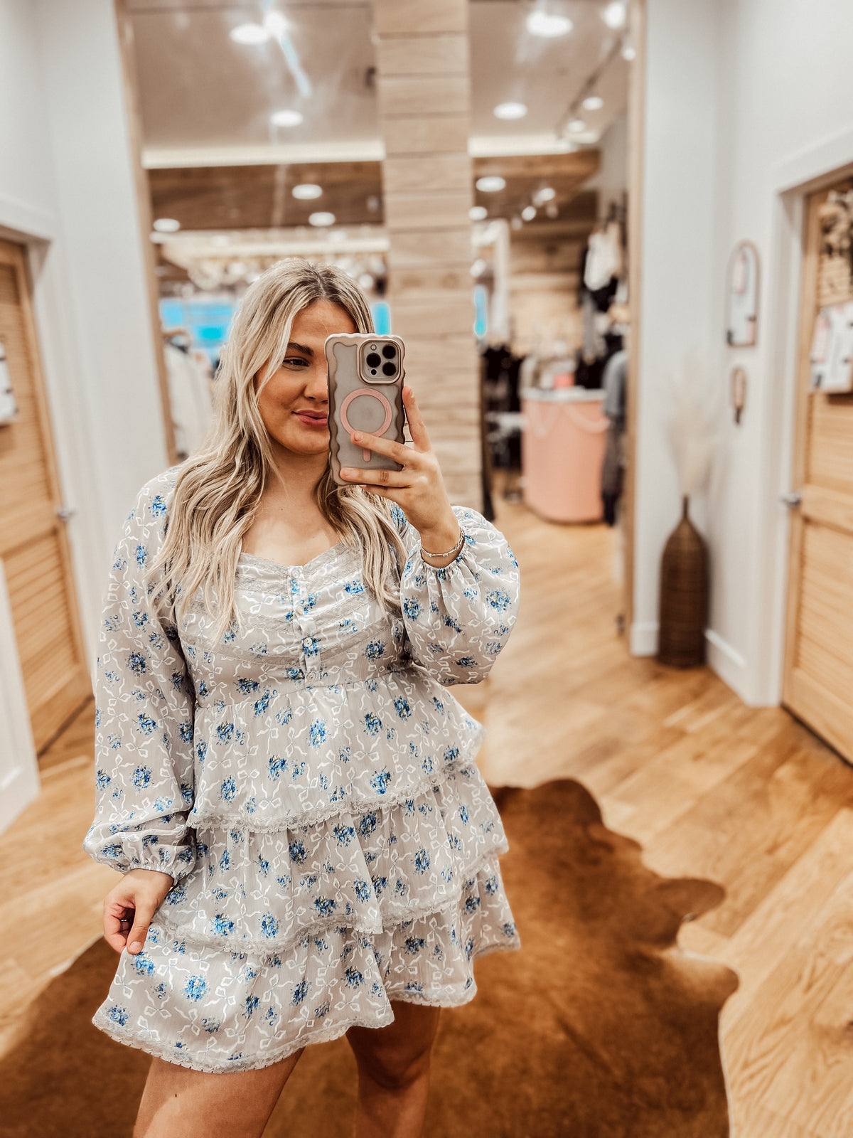 Iris Bow Midi Dress