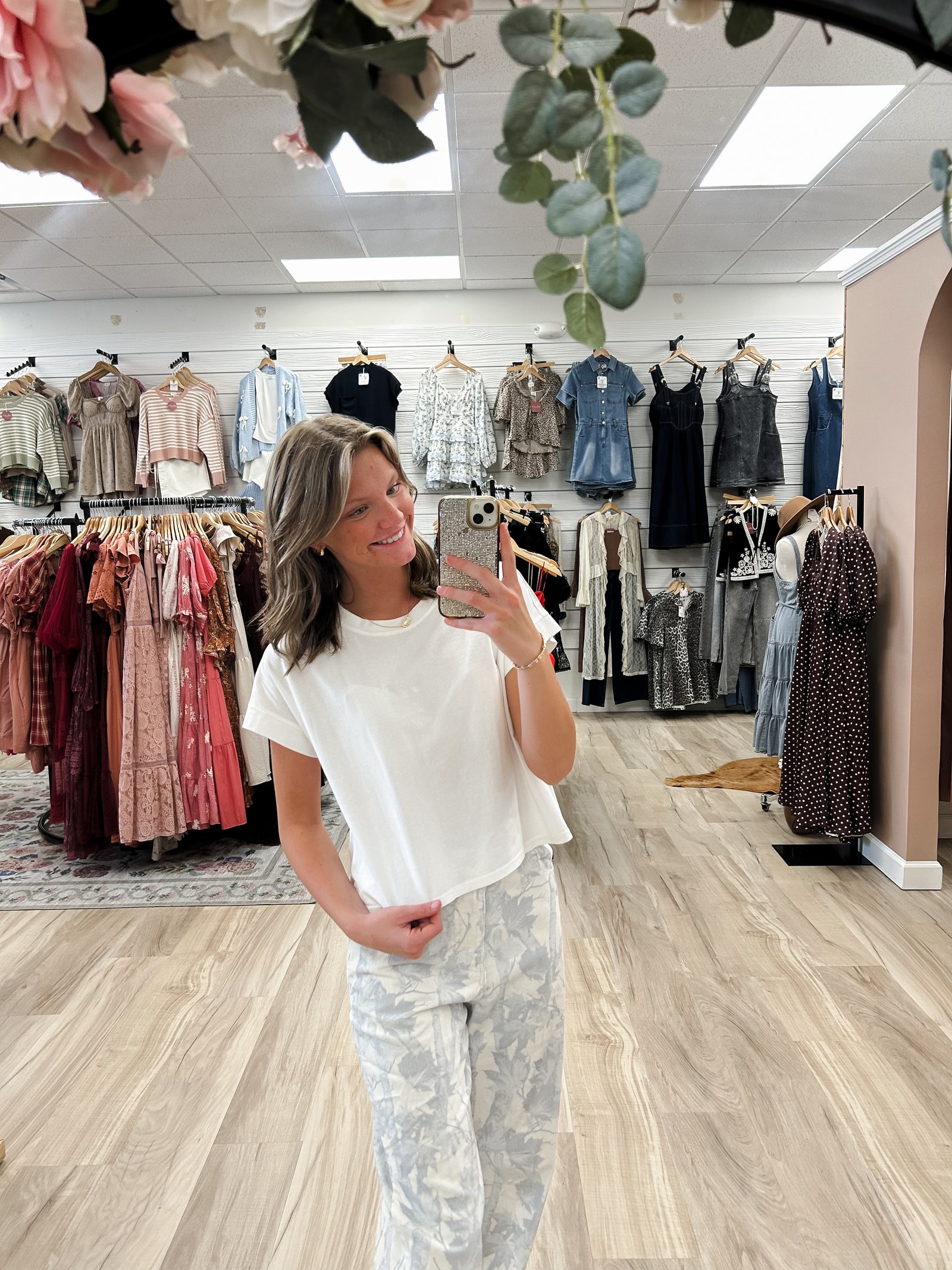 Midnight Camo Barrel Pants