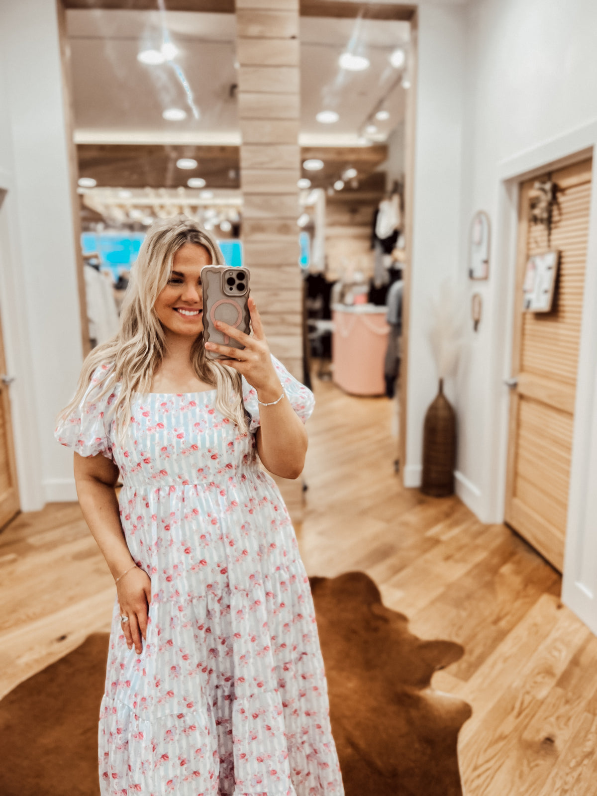 Abbi Blue Maxi Dress