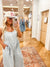 Sweetheart Bow Denim Jumpsuit