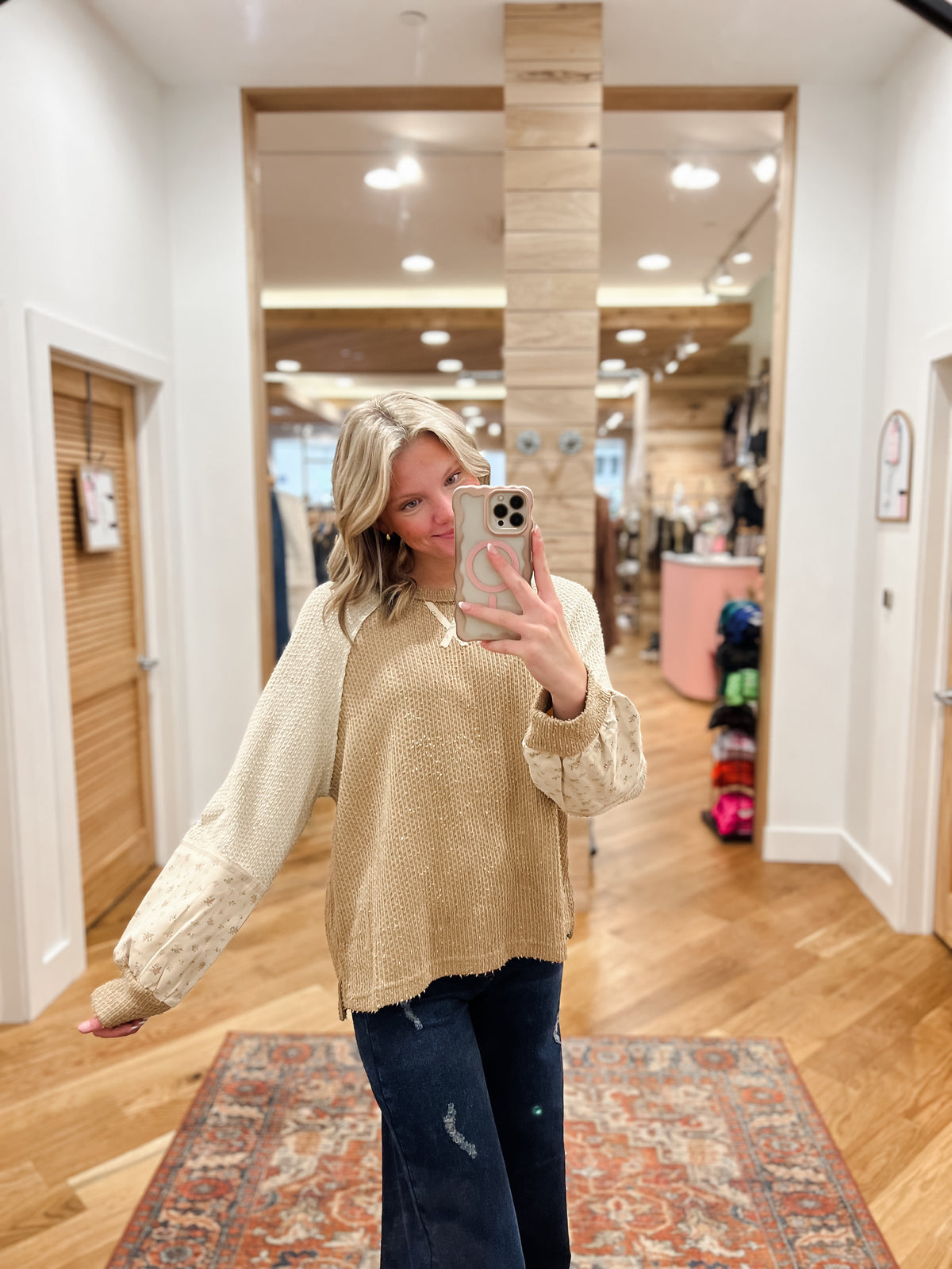 Vintage Charm Knit Pullover