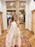 Blushing Peach Overall Dress