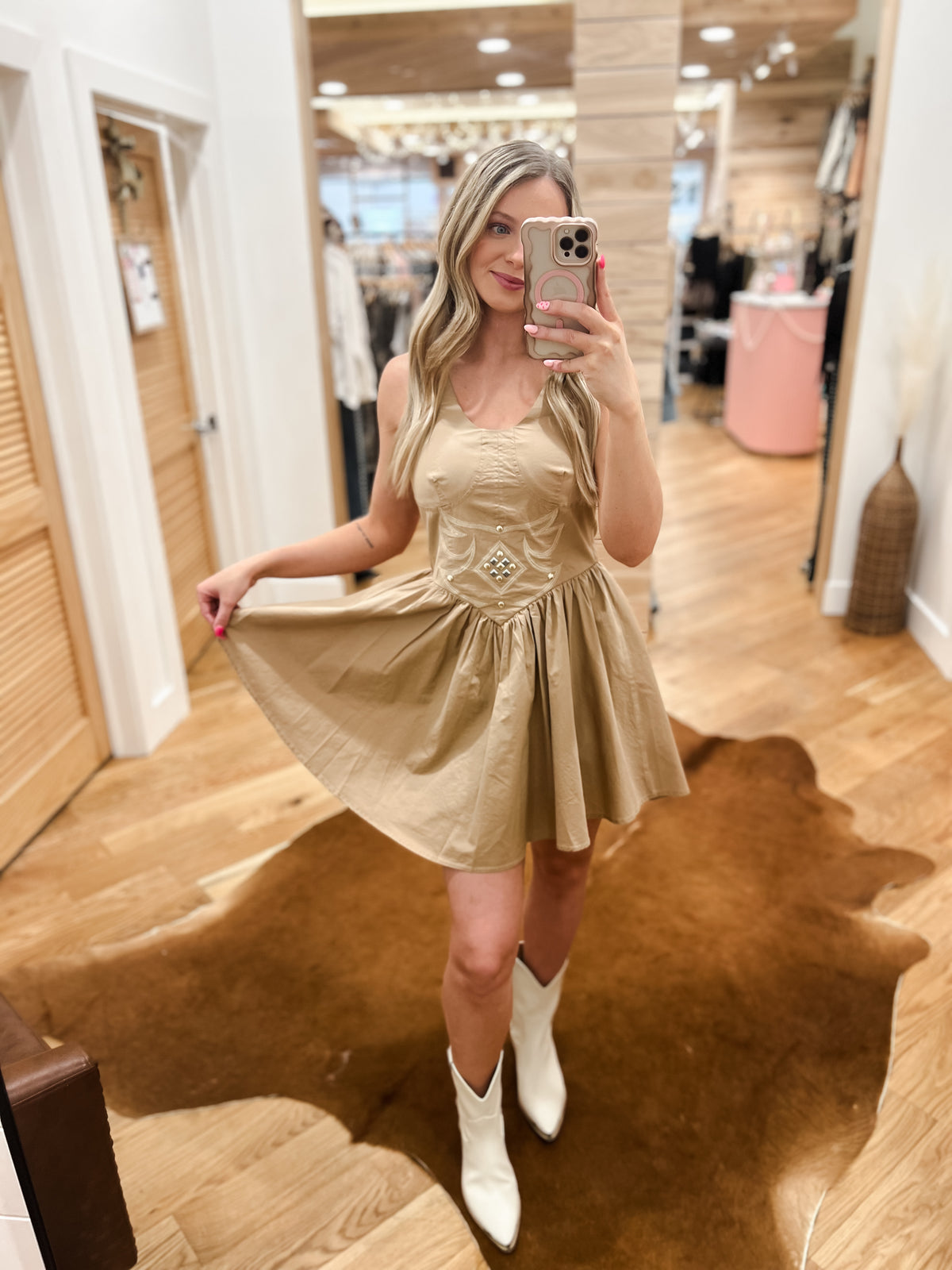 The Sand Midnight Heirloom Dress