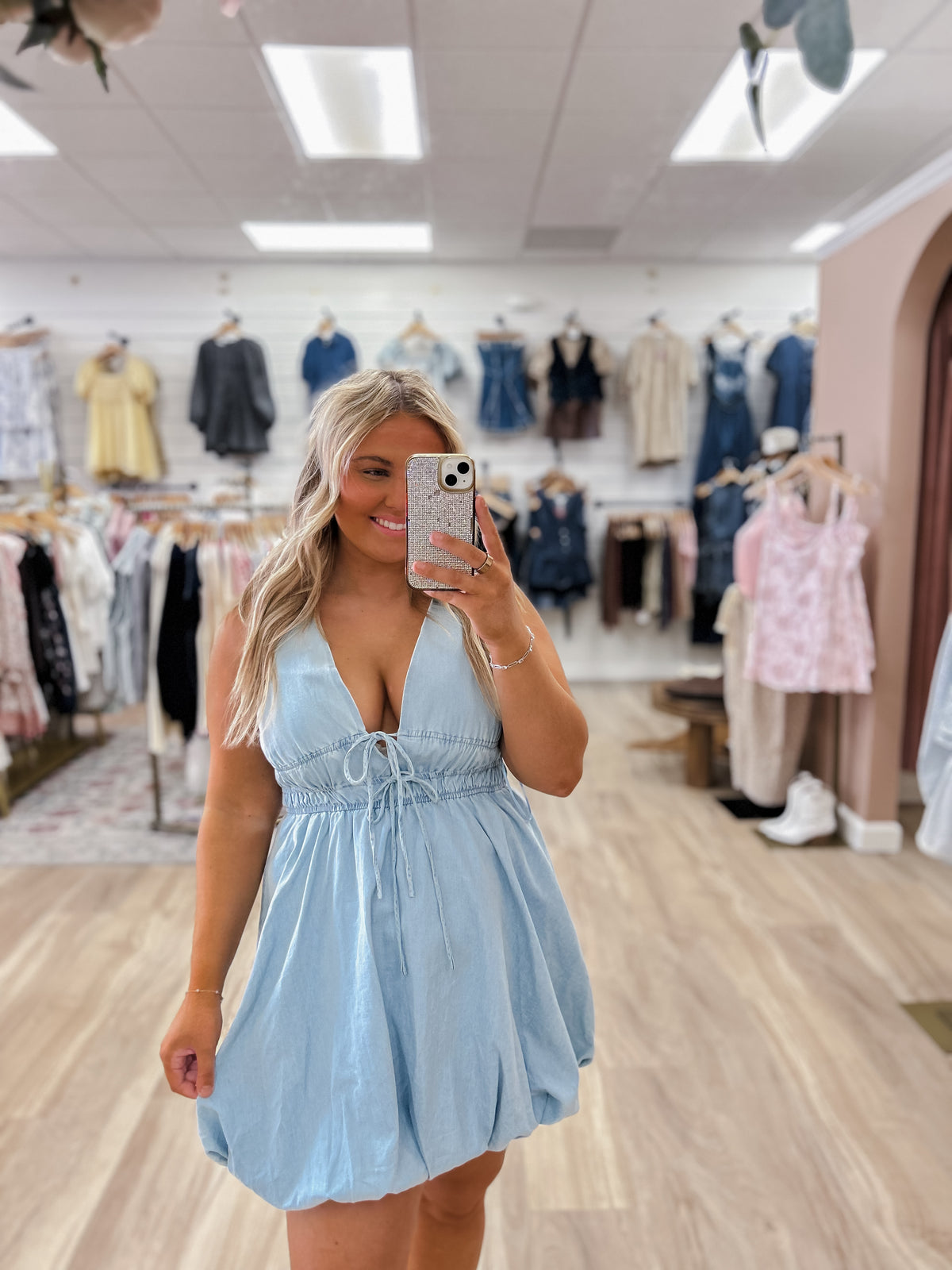 The Skyline Serenity Bubble Dress