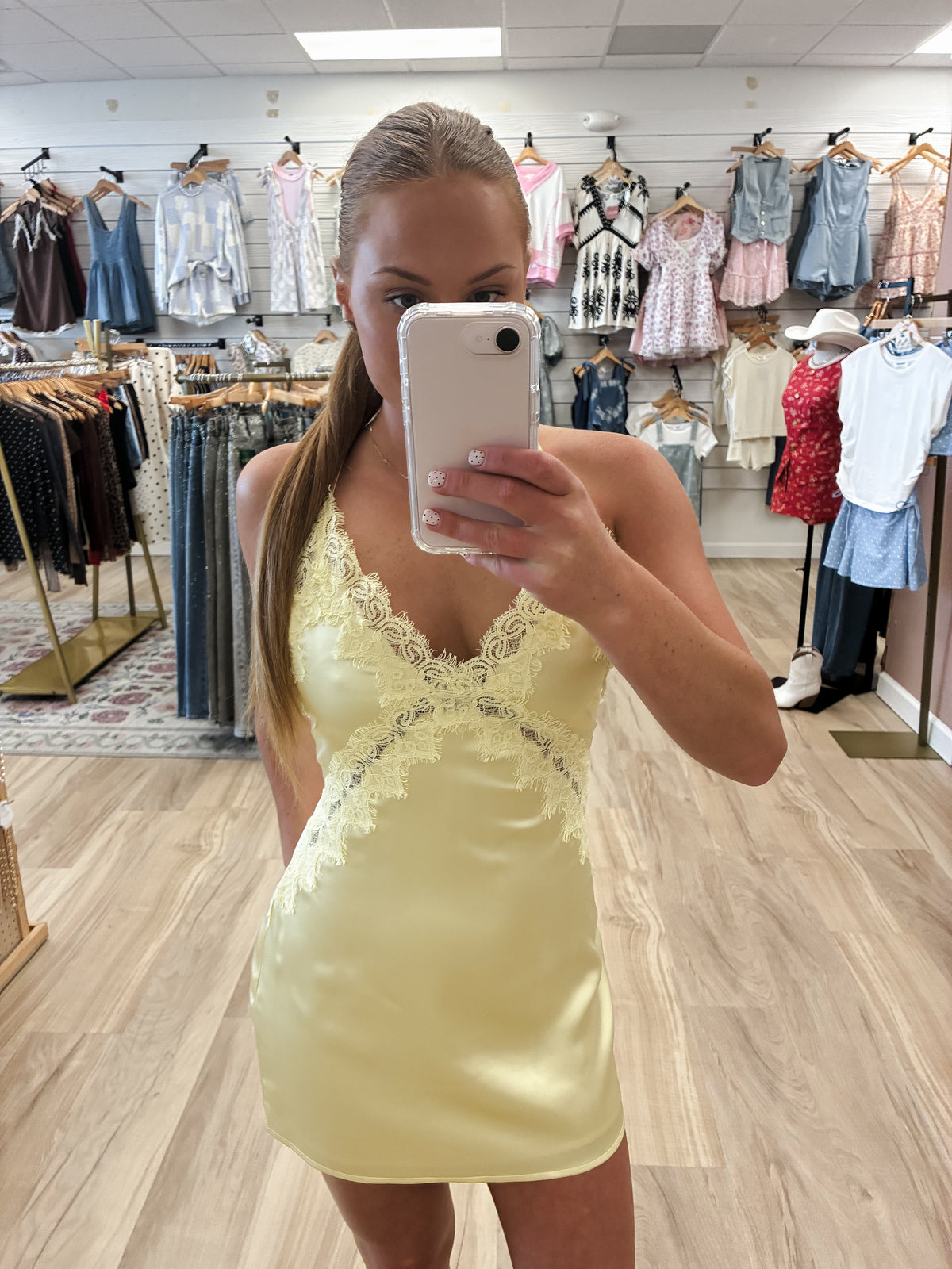 The Butter Yellow Glam Dress