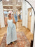 Sweetheart Bow Denim Jumpsuit