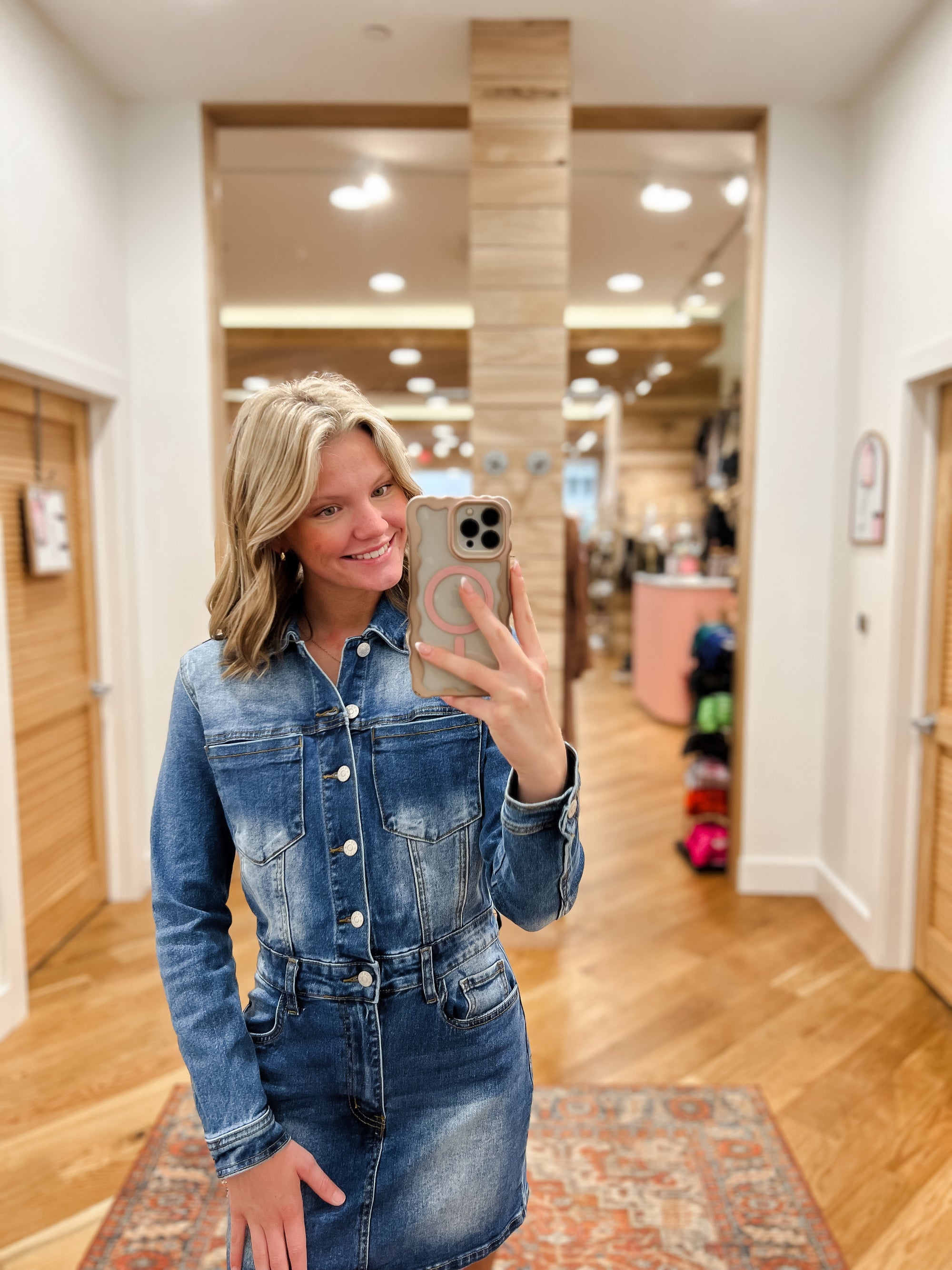 Willow Wash Denim Dress