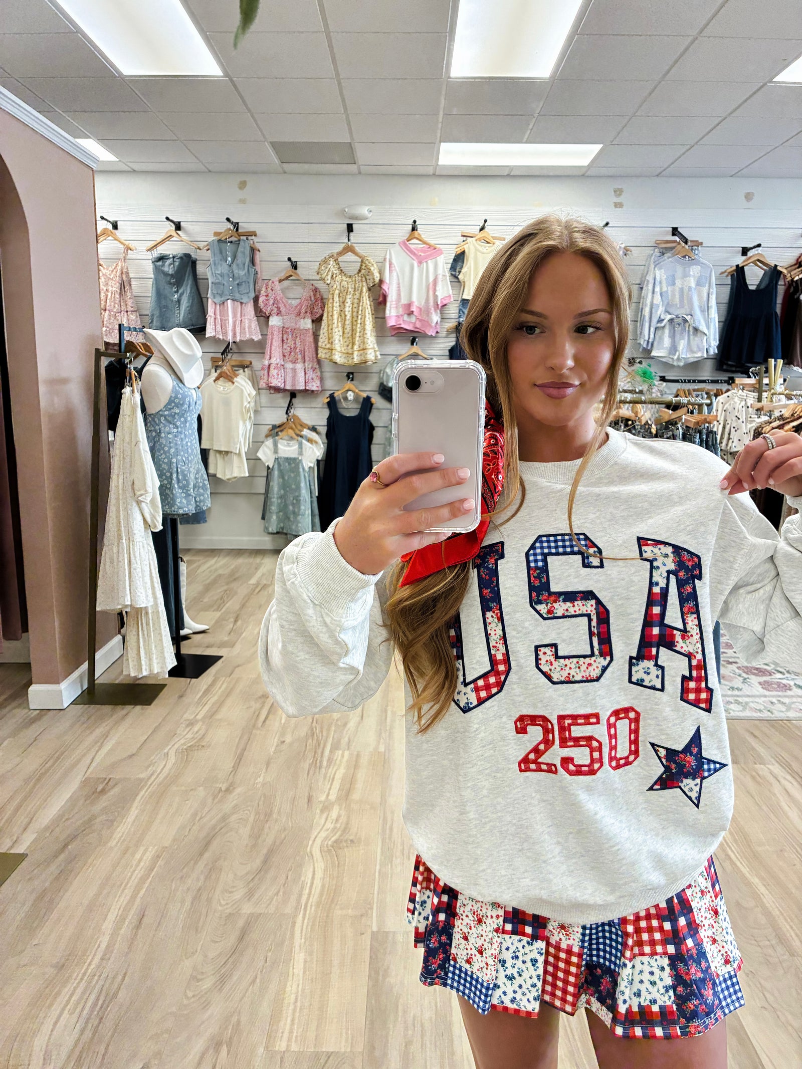 Red, White & Bloom Crew