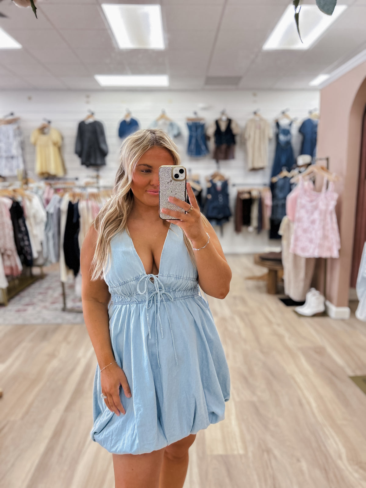 The Skyline Serenity Bubble Dress