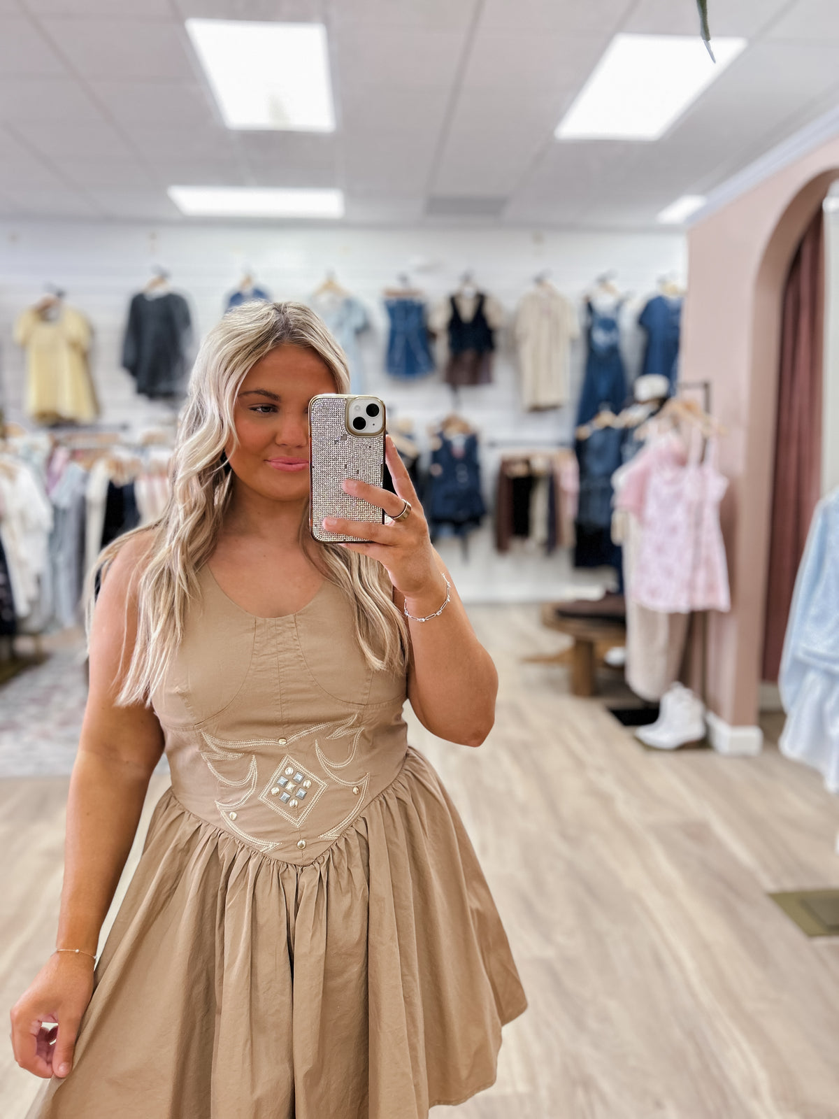The Sand Midnight Heirloom Dress