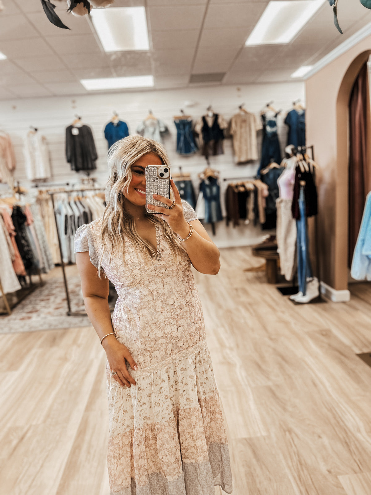 Whisper Petals Dress