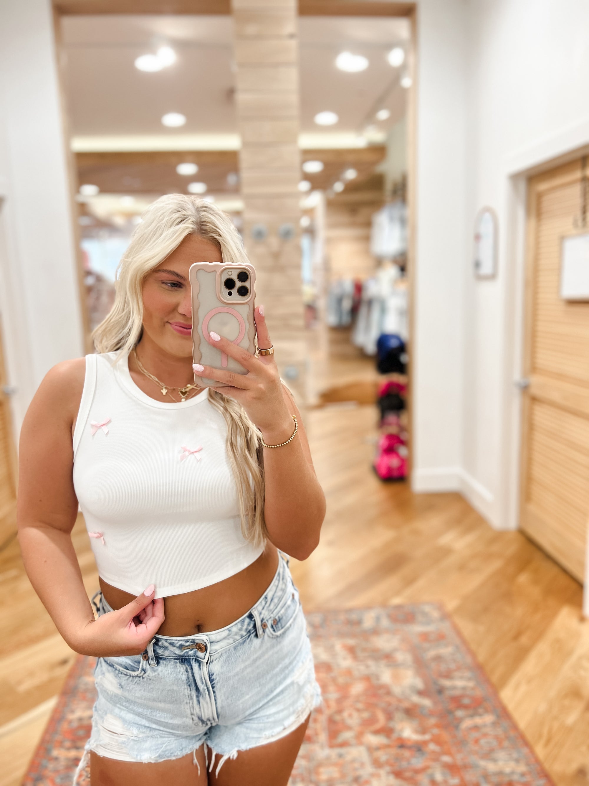 Bow Tank Top