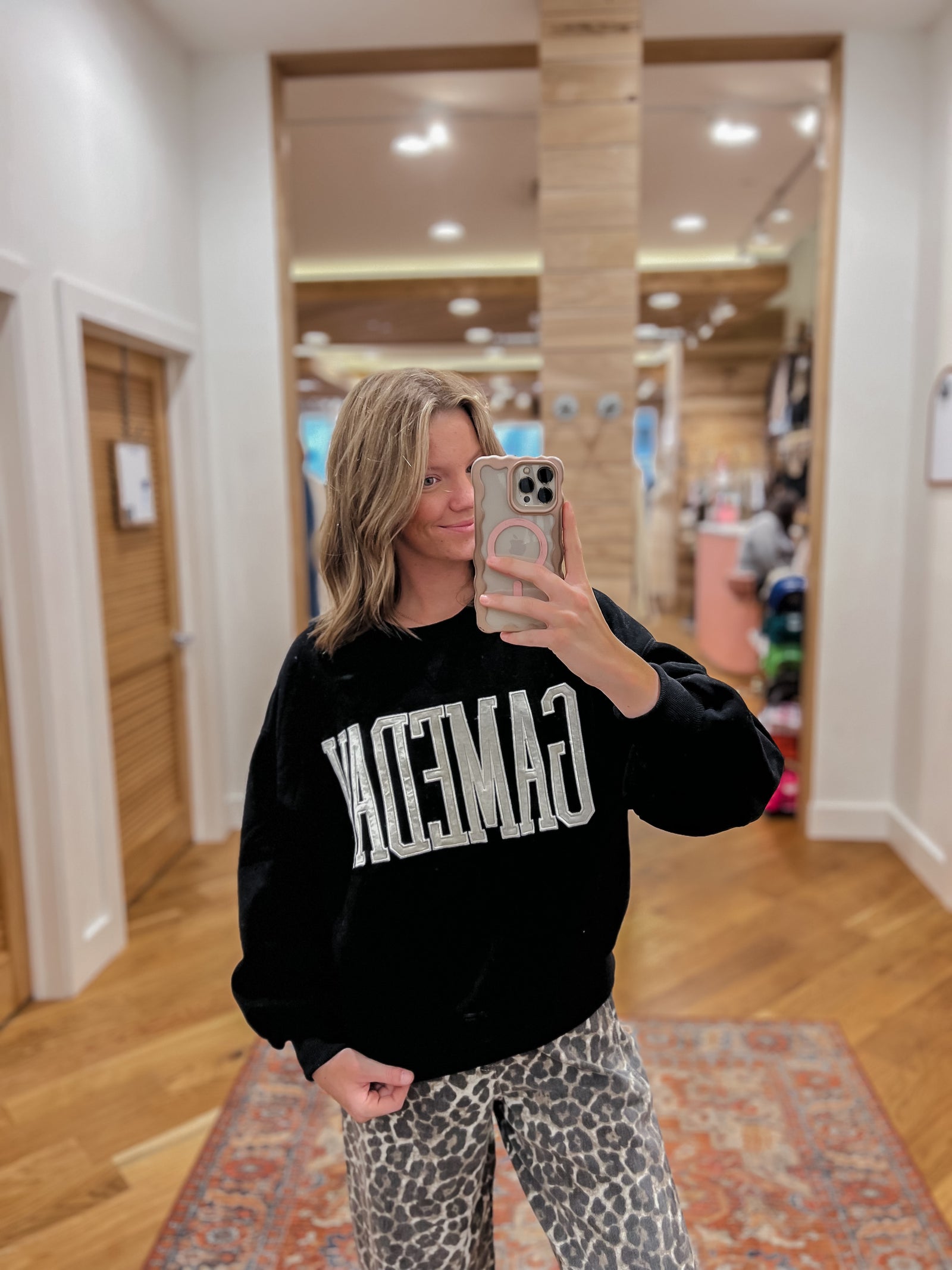 Game Day Black Sweatshirt