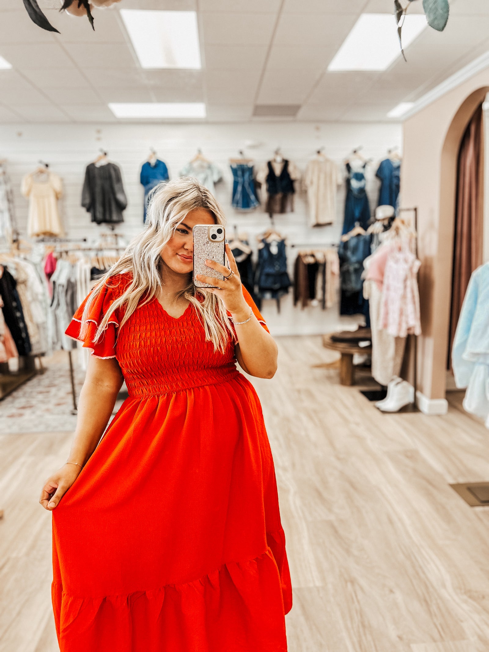 The Red Ethereal Dress