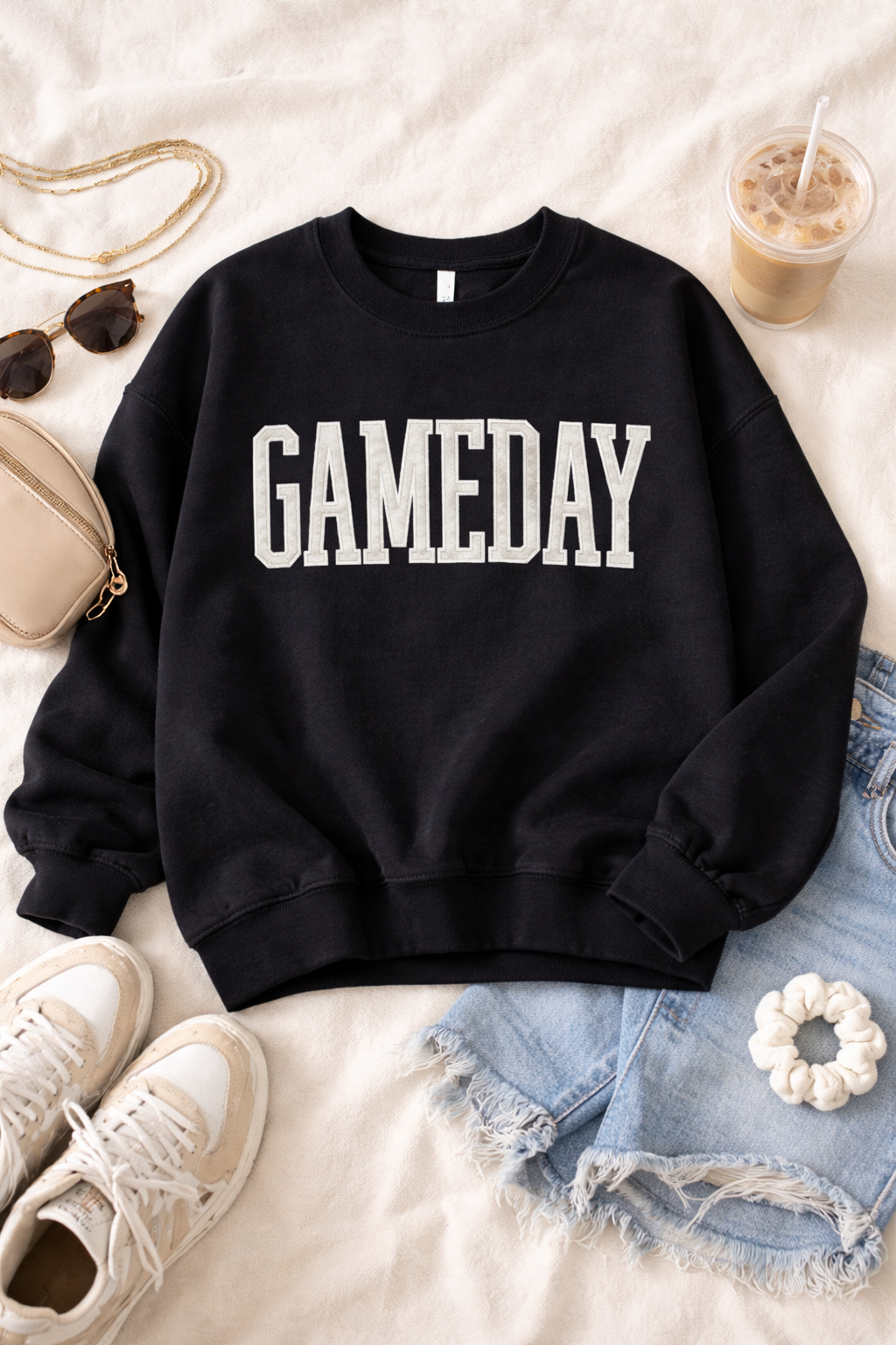 Game Day Black Sweatshirt