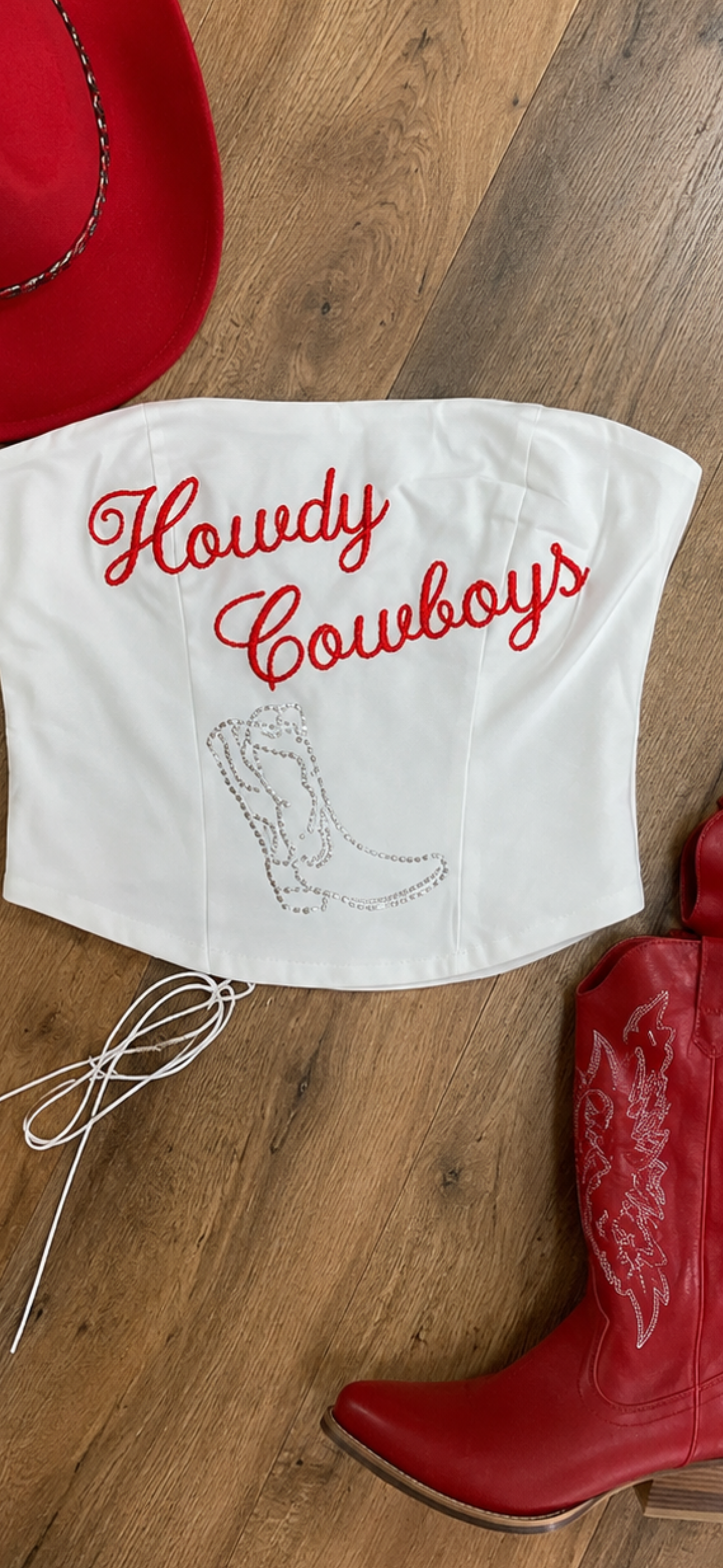 Howdy Cowboys Top