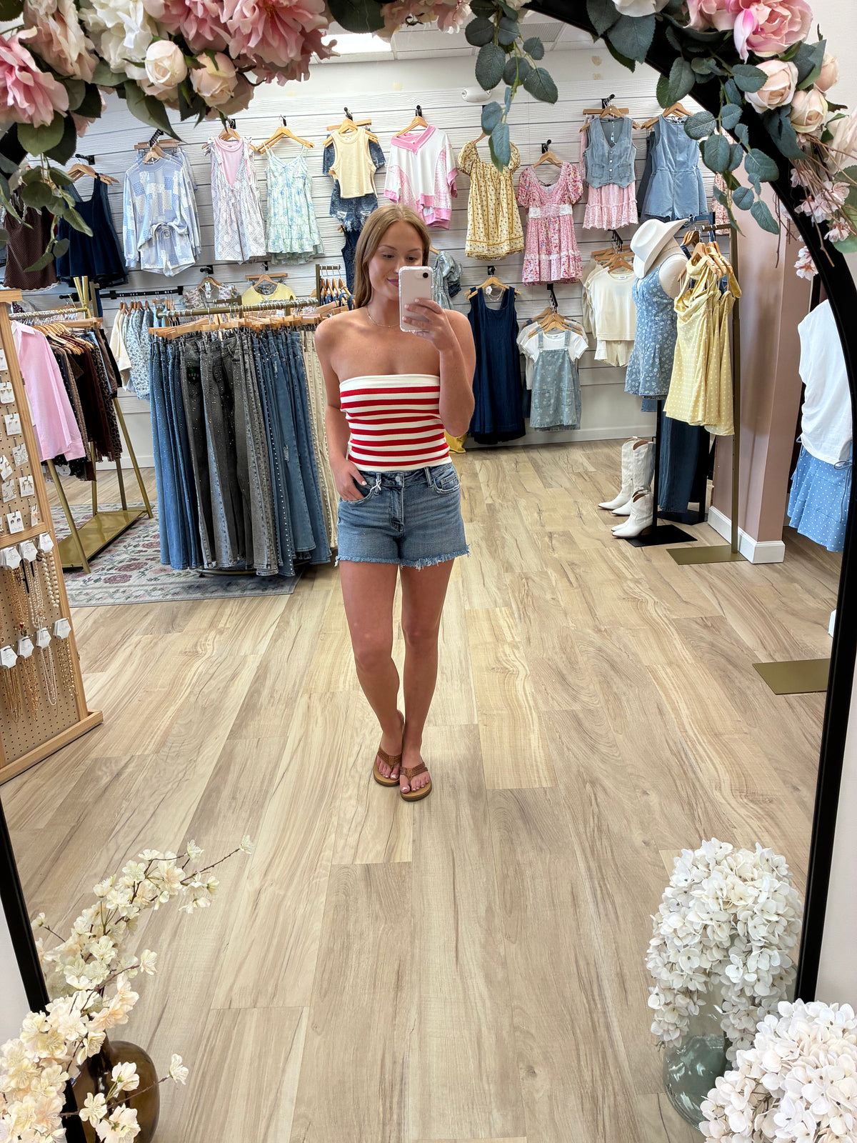Boardwalk Babe Tube Top
