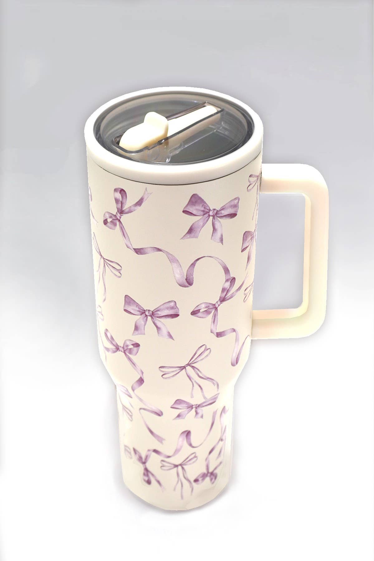 Bow Cream Tumbler
