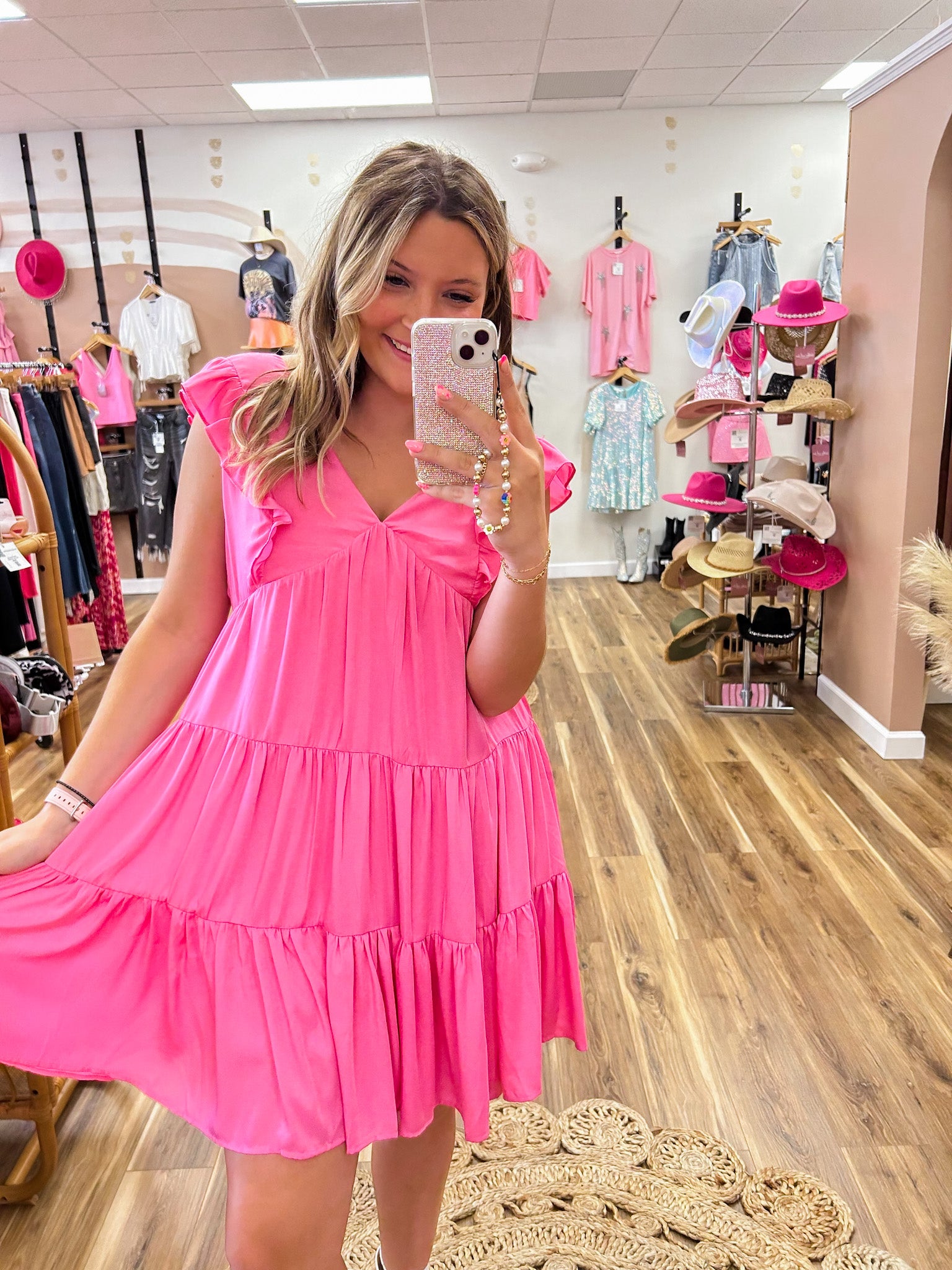 Clarissa Pink Dress